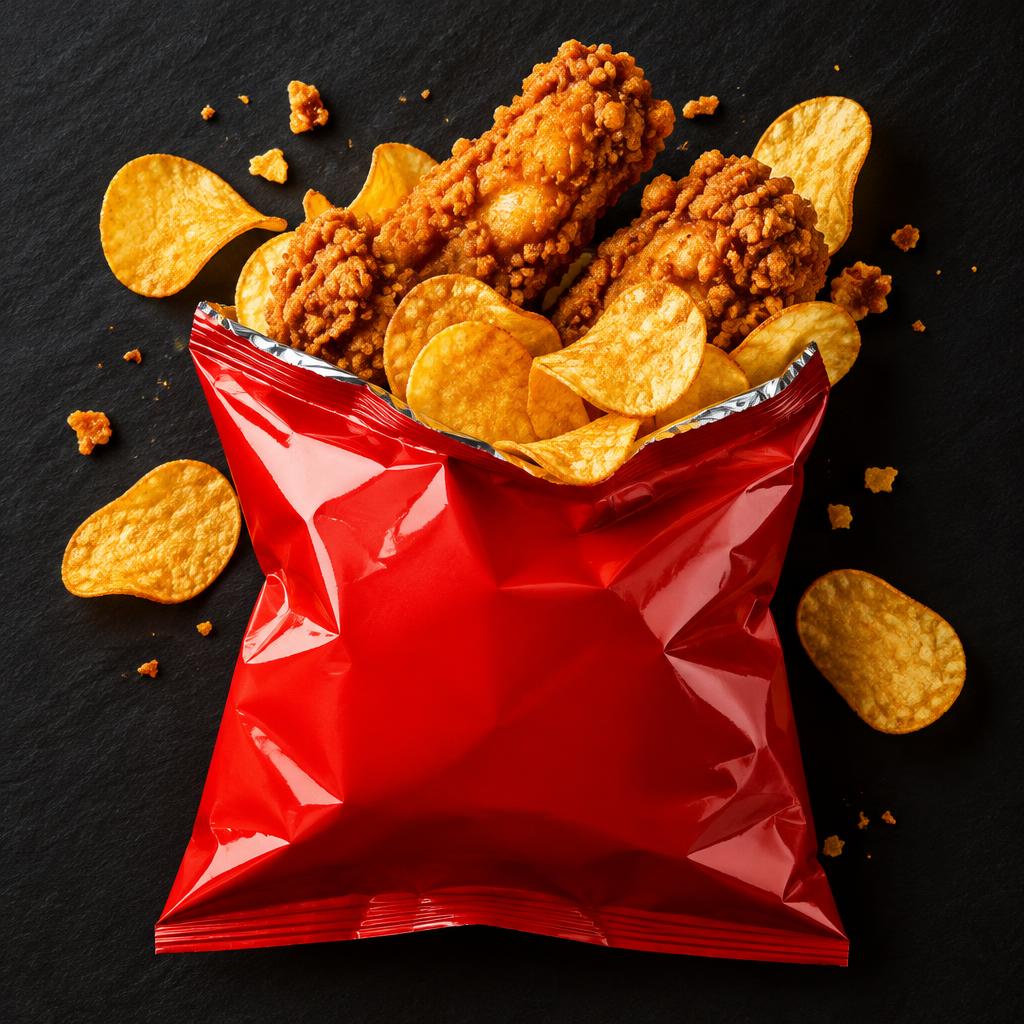 Chicken Chips Bag
